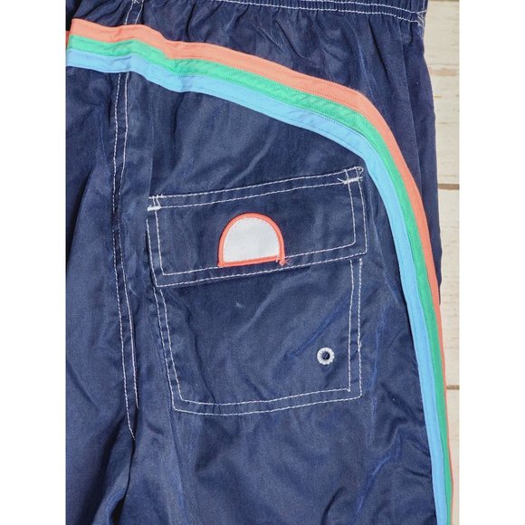 Authentic Brand The Image Vintage 1998 Medium Blue Men Mesh Interior Shorts - Picture 5 of 13